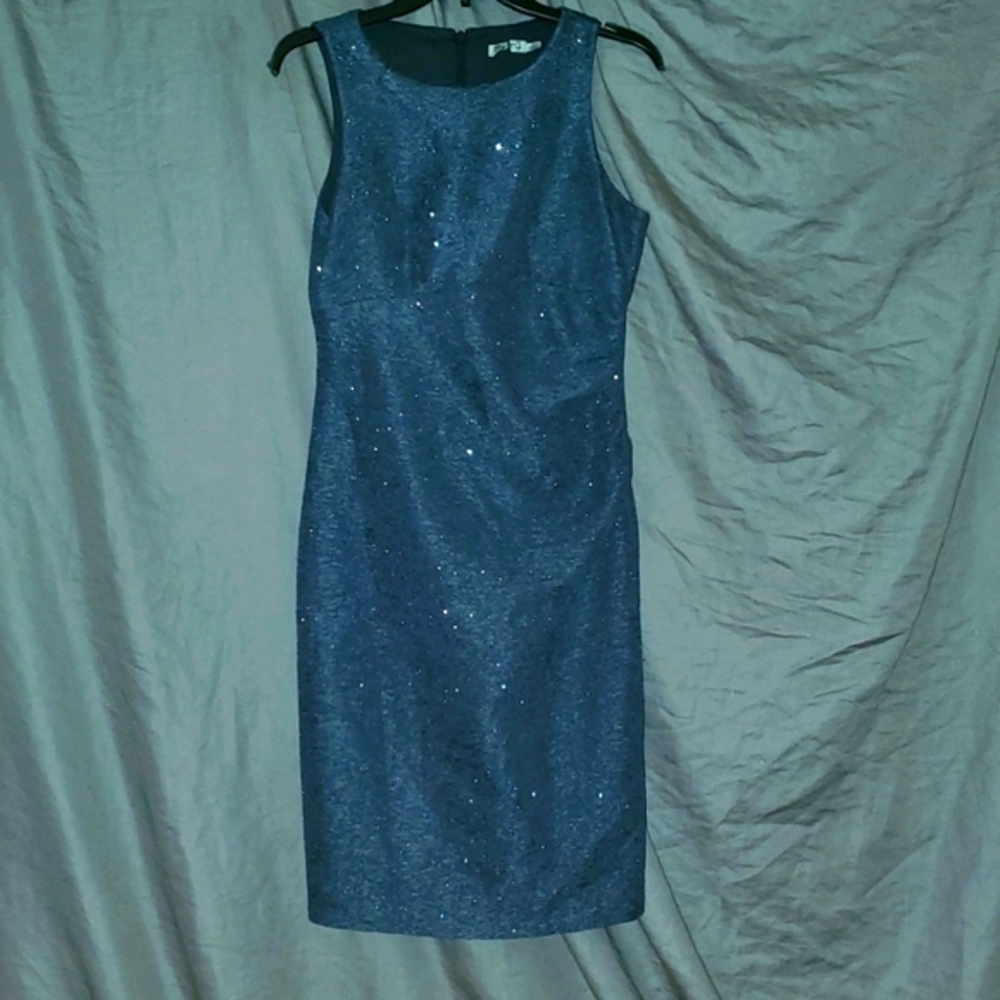 Blue dress